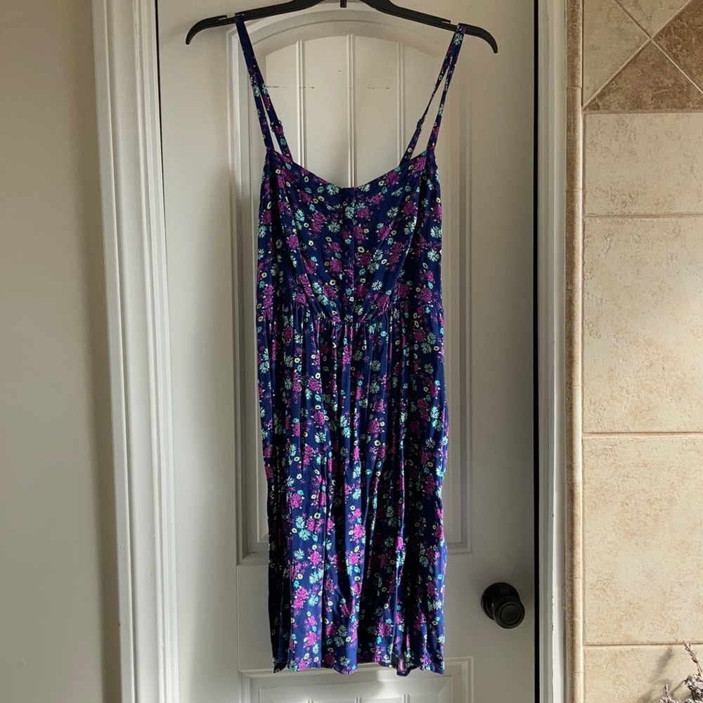 Torrid Floral Skater Dress Size 3